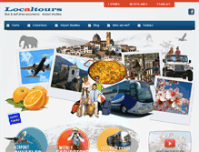 Tablet Screenshot of localtours.es